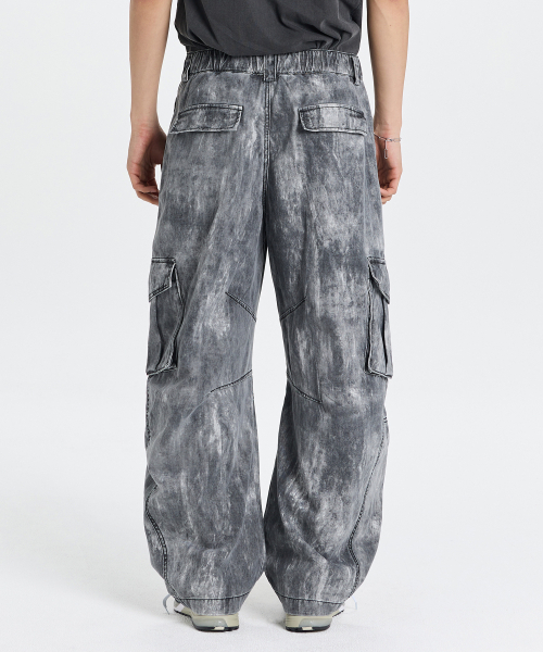 KICHUL(キチョル)の「Muddy buddy baggy wide pants (charcoal)(その他パンツ・メンズ・その他・MEDIUM/SMALL/LARGE)」の3枚目の写真