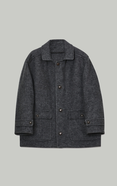 高級生地ハリスツイード　ジャーナルスタンダードのテーラードジャケット 90's】 ハリスツイード M相当 テーラードジャケット ツイード生地