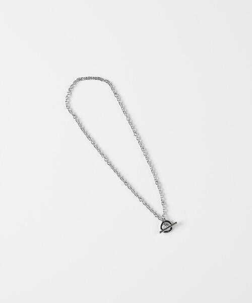 Right-on(ライトオン)の「Right-on Basic(ライトオンベーシック)【レディース】ミドルチェーンネックレス(ネックレス・レディース・シルバー・ONE SIZE)」の6枚目の写真