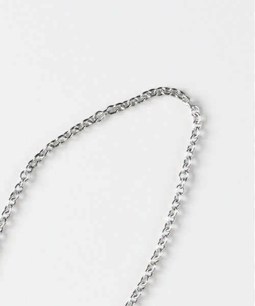 Right-on(ライトオン)の「Right-on Basic(ライトオンベーシック)【レディース】ミドルチェーンネックレス(ネックレス・レディース・シルバー・ONE SIZE)」の4枚目の写真