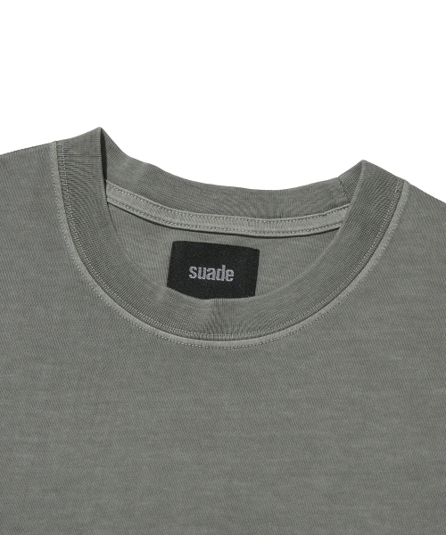 suade（スエード）の「CUT OFF TEE [PIGMENT GRAY]（Tシャツ/カットソー・レディース・その他・MEDIUM/X-LARGE）」の3枚目の写真