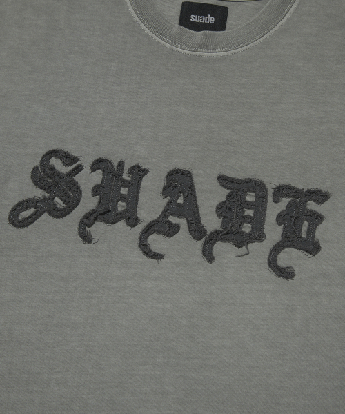 suade（スエード）の「CUT OFF TEE [PIGMENT GRAY]（Tシャツ/カットソー・レディース・その他・MEDIUM/X-LARGE）」の4枚目の写真