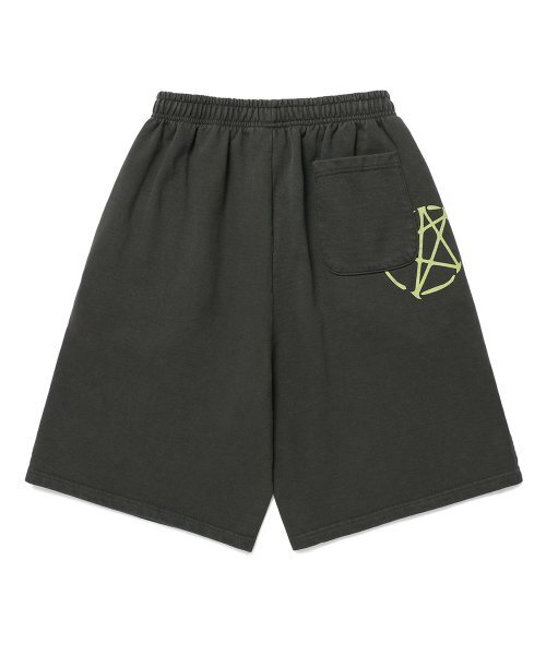 Cavish(カビシ)の「PIGMENT HAND WRITTEN SWEAT SHORTS CHARCOAL(CV2EMUPA03A)(その他パンツ・レディース・チャコール・SMALL/MEDIUM/LARGE/X-LARGE)」の2枚目の写真
