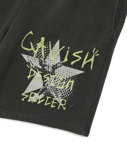 Cavish(カビシ)の「PIGMENT HAND WRITTEN SWEAT SHORTS CHARCOAL(CV2EMUPA03A)(その他パンツ・レディース・チャコール・SMALL/MEDIUM/LARGE/X-LARGE)」の5枚目の写真