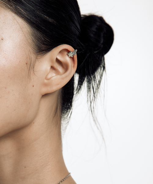 KASHIKO（カシコ）の「Big Ribbon Shooting Star Ear Cuff Set（ピアス（両耳用）・レディース・その他・FREE）」の5枚目の写真