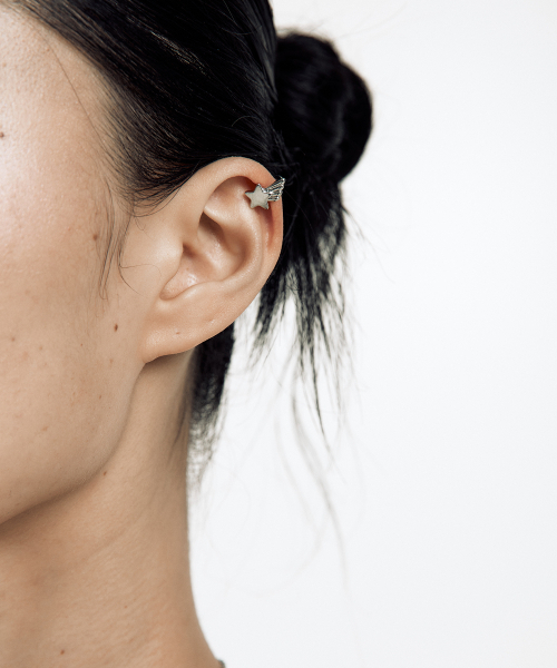 KASHIKO（カシコ）の「Big Ribbon Shooting Star Ear Cuff Set（ピアス（両耳用）・レディース・その他・FREE）」の6枚目の写真