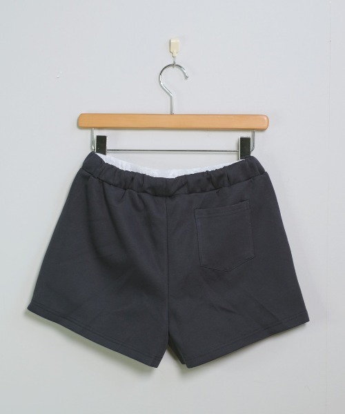 shopnikoniko(ショップニコニコ)の「レースレイヤード風 スウェットショートパンツ(その他パンツ・レディース・ホワイト/ブラック/グレー/ネイビー・フリー)」の21枚目の写真