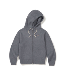 [Mmlg] MM KNIT HOOD ZIPUP (GREY)