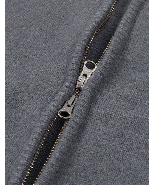 MMLG（エムエムエルジー）の「[Mmlg] MM KNIT HOOD ZIPUP (GREY)（パーカー・レディース・その他・SMALL/MEDIUM/LARGE/X-LARGE）」の5枚目の写真