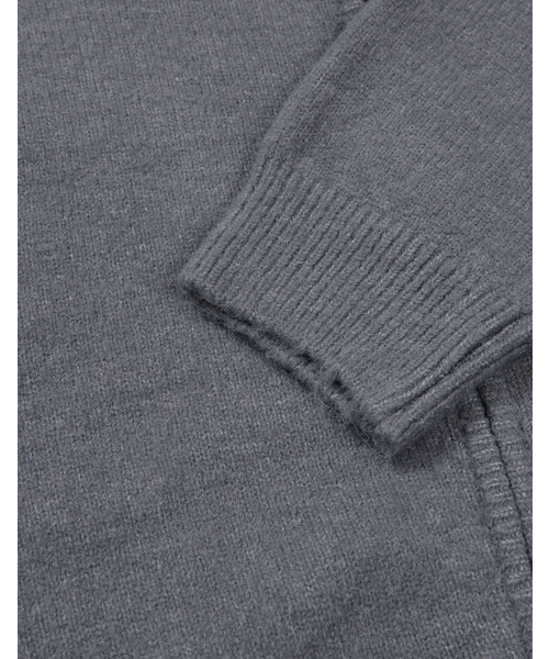 MMLG（エムエムエルジー）の「[Mmlg] MM KNIT HOOD ZIPUP (GREY)（パーカー・レディース・その他・SMALL/MEDIUM/LARGE/X-LARGE）」の6枚目の写真