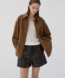 VERDEMAR（ベルデマール）の「Italian nappa Lambskin Banding Shorts（その他パンツ）」