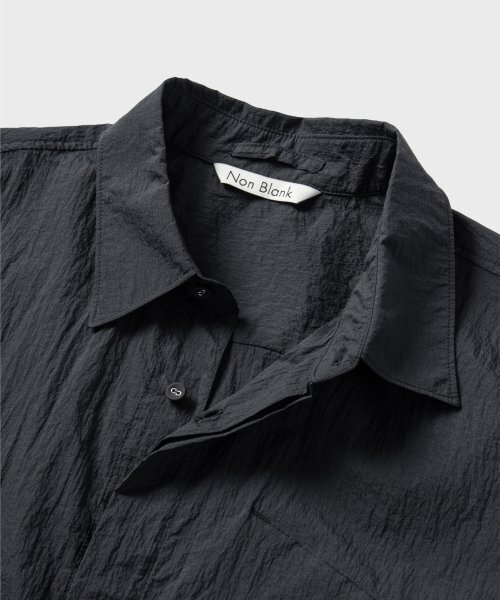 NONBLANK（ノンブランク）の「ウィンドブレーカーシャツ_ダークグレー（シャツ/ブラウス・レディース・その他・MEDIUM/LARGE/X-LARGE）」の14枚目の写真