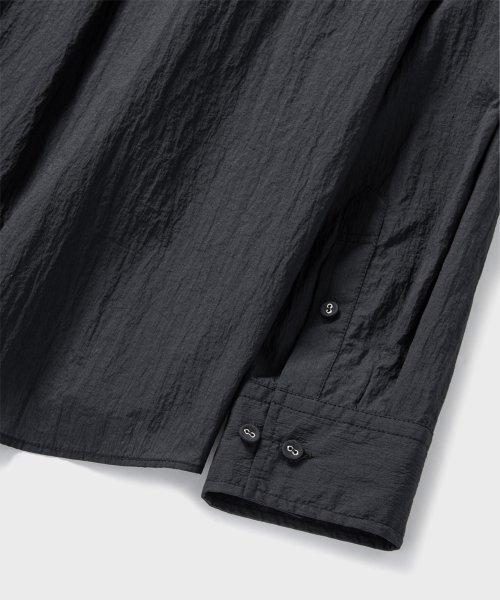 NONBLANK（ノンブランク）の「ウィンドブレーカーシャツ_ダークグレー（シャツ/ブラウス・レディース・その他・MEDIUM/LARGE/X-LARGE）」の11枚目の写真