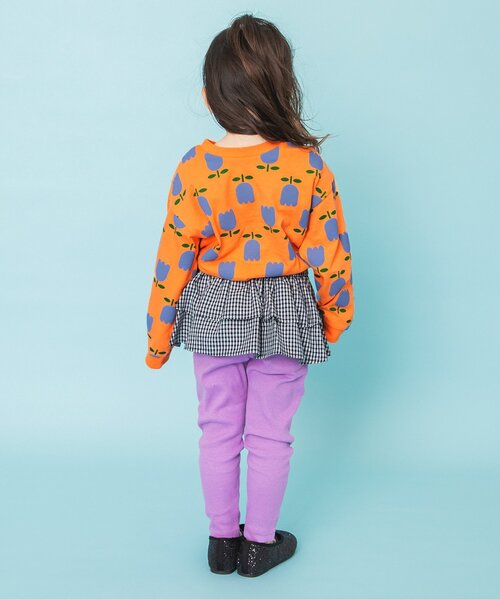 26春新作】DAISUKI総柄ロンT_ジュニア対応（Tシャツ/カットソー