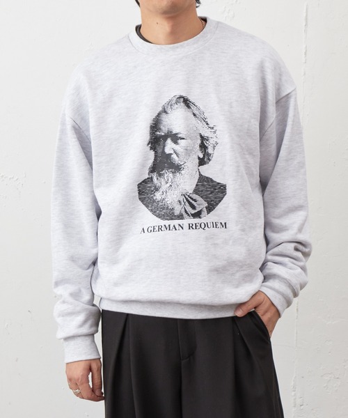COLONY 2139（コロニートゥーワンスリーナイン）の「GERMAN REQUIEMスウェットクルーネック（スウェット・メンズ・グレー/チャコールグレー・MEDIUM/LARGE）」の15枚目の写真