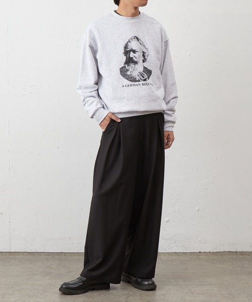 COLONY 2139（コロニートゥーワンスリーナイン）の「GERMAN REQUIEMスウェットクルーネック（スウェット・メンズ・グレー/チャコールグレー・MEDIUM/LARGE）」の22枚目の写真