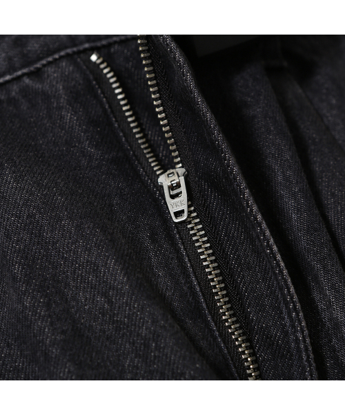 MOIF（モイフ）の「[AW25] WIDE BELTED DENIM PANTS / WASHED BLACK（デニムパンツ・メンズ・その他・2(M)/3(L)/1(S)）」の11枚目の写真