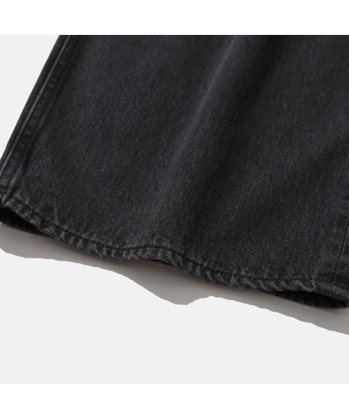 MOIF（モイフ）の「[AW25] WIDE BELTED DENIM PANTS / WASHED BLACK（デニムパンツ・メンズ・その他・2(M)/3(L)/1(S)）」の12枚目の写真