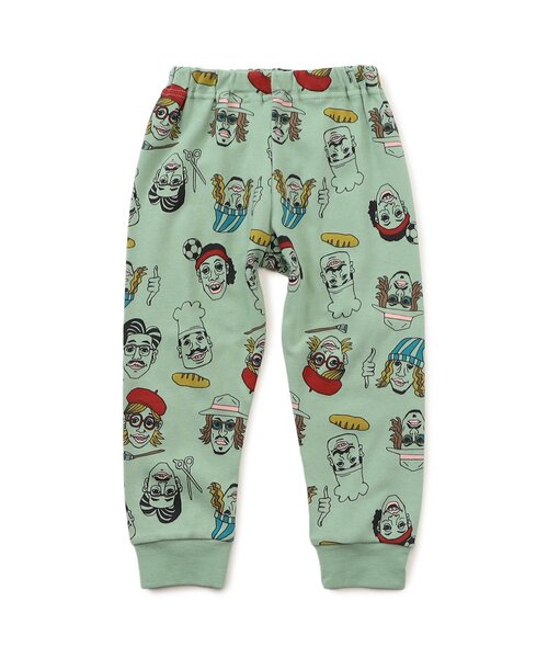 Ampersand(アンパサンド)の「いい顔柄パジャマ(ルームウェア/パジャマ・キッズ・オレンジ/ミント・140/130/120/110/100/90/80)」の6枚目の写真