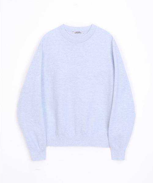 MATISSE THE CURATOR（マティスザキュレーター）の「R ラウンドニット ライトブルー（ニット/セーター・レディース・その他・1）」の4枚目の写真