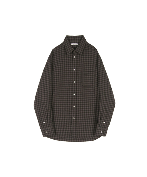 MATISSE THE CURATOR(マティスザキュレーター)の「ワンポケットシャツギンガムブラウン(シャツ/ブラウス・メンズ・その他・1/2/3)」の2枚目の写真