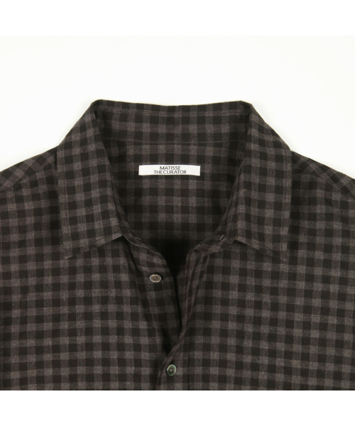 MATISSE THE CURATOR(マティスザキュレーター)の「ワンポケットシャツギンガムブラウン(シャツ/ブラウス・メンズ・その他・1/2/3)」の6枚目の写真