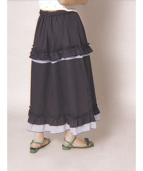 LEVASE（ルバズ）の「e.g) coco ribbon sandal-green 2cm（サンダル・レディース・その他・38/39/35/36/37/36.5/37.5/35.5/38.5）」の3枚目の写真