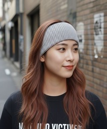 RUSTY（ラスティ）の「【RUSTY:ラスティー】モールニットヘッドバンド　ネックウォーマー（ニットキャップ/ビーニー）」