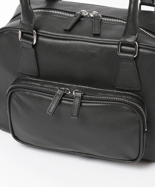 LOWRYS FARM（ローリーズファーム）の「ポケットボストンＢＡＧ　634373（ボストンバッグ・レディース・ブラック/ブラウン・FREE）」の12枚目の写真