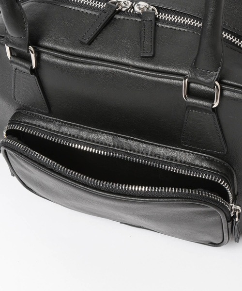 LOWRYS FARM（ローリーズファーム）の「ポケットボストンＢＡＧ　634373（ボストンバッグ・レディース・ブラック/ブラウン・FREE）」の13枚目の写真