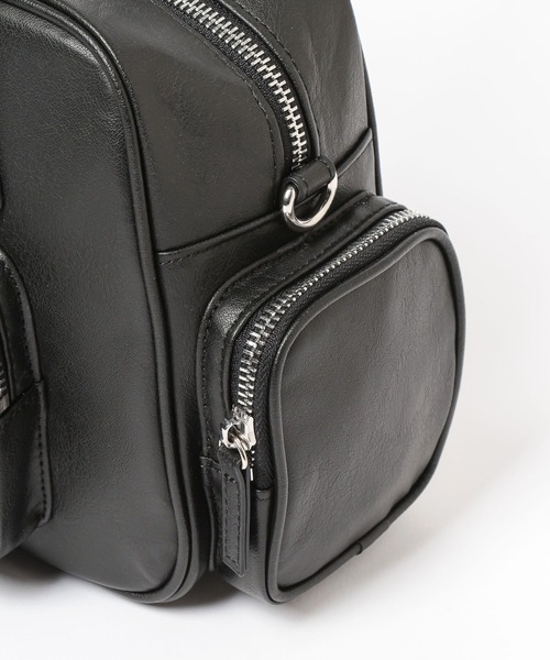 LOWRYS FARM（ローリーズファーム）の「ポケットボストンＢＡＧ　634373（ボストンバッグ・レディース・ブラック/ブラウン・FREE）」の14枚目の写真