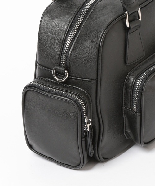 LOWRYS FARM（ローリーズファーム）の「ポケットボストンＢＡＧ　634373（ボストンバッグ・レディース・ブラック/ブラウン・FREE）」の17枚目の写真