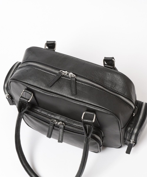 LOWRYS FARM（ローリーズファーム）の「ポケットボストンＢＡＧ　634373（ボストンバッグ・レディース・ブラック/ブラウン・FREE）」の19枚目の写真