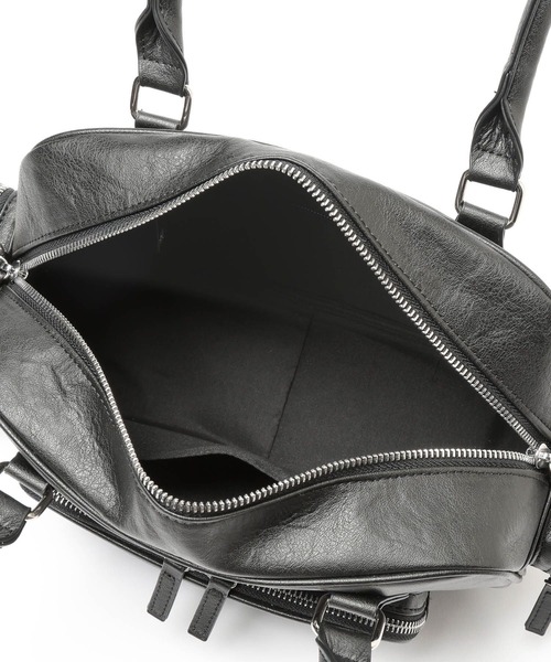 LOWRYS FARM（ローリーズファーム）の「ポケットボストンＢＡＧ　634373（ボストンバッグ・レディース・ブラック/ブラウン・FREE）」の20枚目の写真