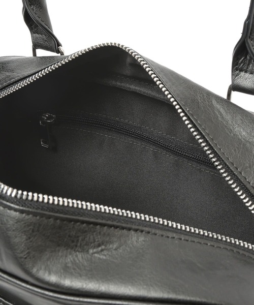 LOWRYS FARM（ローリーズファーム）の「ポケットボストンＢＡＧ　634373（ボストンバッグ・レディース・ブラック/ブラウン・FREE）」の21枚目の写真