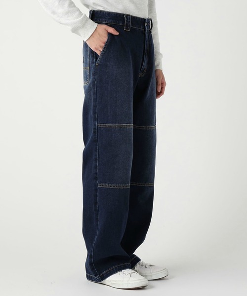 Dickies(ディッキーズ)の「Dickies/ディッキーズ ダブルニーワーク デニムパンツ "85283"(デニムパンツ・メンズ・インディゴブルー/ブルー系その他・30/32/34/36/28)」の14枚目の写真