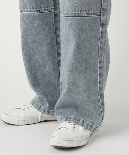 Dickies(ディッキーズ)の「Dickies/ディッキーズ ダブルニーワーク デニムパンツ "85283"(デニムパンツ・メンズ・インディゴブルー/ブルー系その他・30/32/34/36/28)」の9枚目の写真