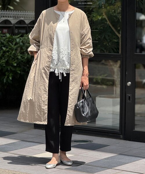 裾レースカットソー（Tシャツ/カットソー）｜BEARDSLEY（ビアズリー