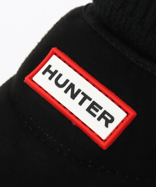 HUNTER（ハンター）の「HUNTER/ハンター SUEDE KNITTED CUFFBOOTS（ブーツ・レディース・ブラック・25cm/24cm/23cm）」の8枚目の写真