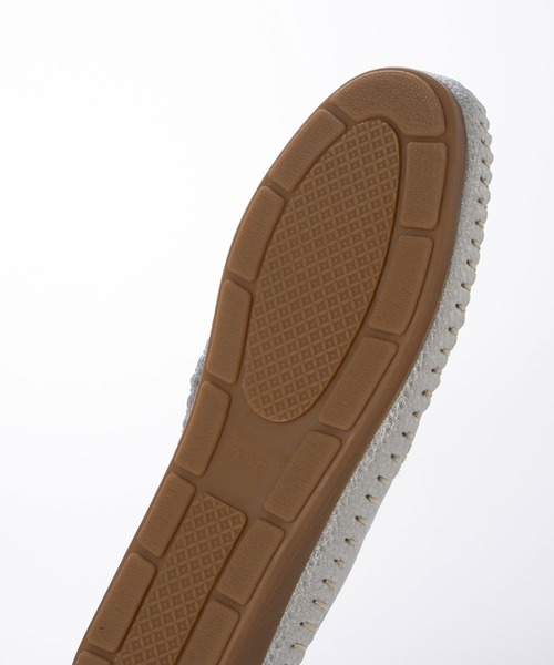 enchanted(エンチャンテッド)の「ソフトフィットスリッポンフラットシューズ(スリッポン・レディース・アイボリー/シルバー/ブラック/ベージュ・23/22.5/25/24.5/24/23.5)」の8枚目の写真