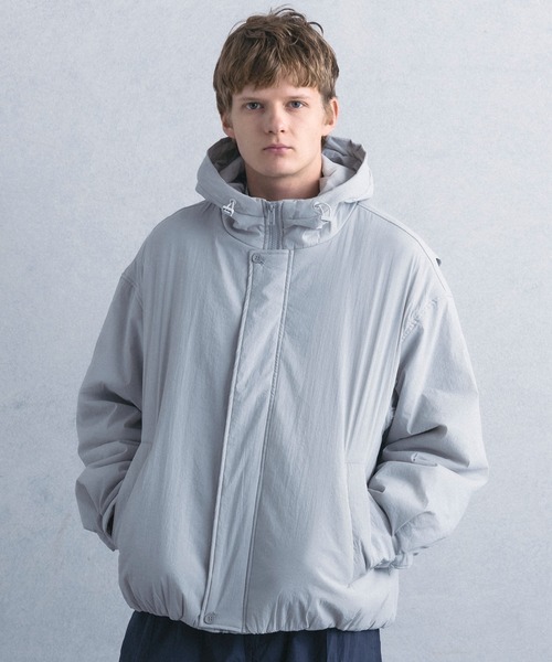 WEB・直営店限定】+phenix(プラスフェニックス)PADDED HOODED JACKET