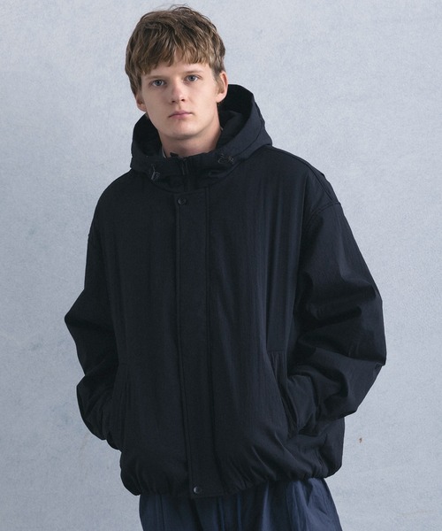 WEB・直営店限定】+phenix(プラスフェニックス)PADDED HOODED JACKET