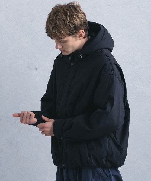 WEB・直営店限定】+phenix(プラスフェニックス)PADDED HOODED JACKET