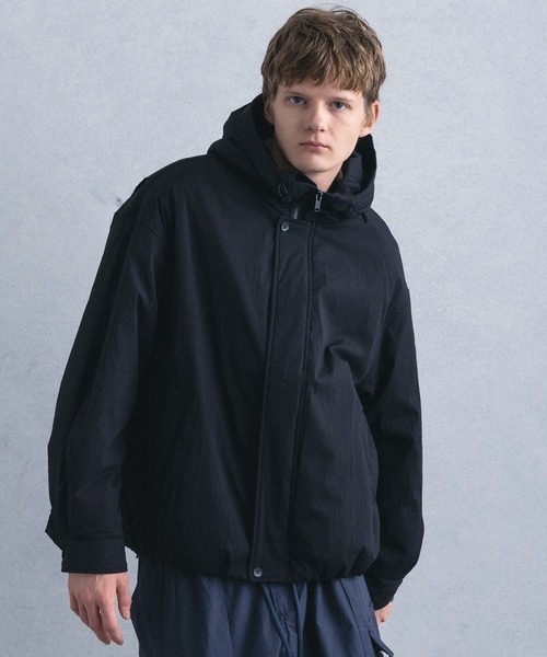 WEB・直営店限定】+phenix(プラスフェニックス)PADDED HOODED JACKET