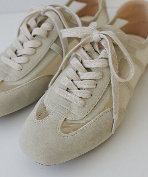 DISCOAT(ディスコート)の「シアーバレエスニーカー(スニーカー・レディース・アイボリー/ブラック・LARGE/MEDIUM)」の19枚目の写真