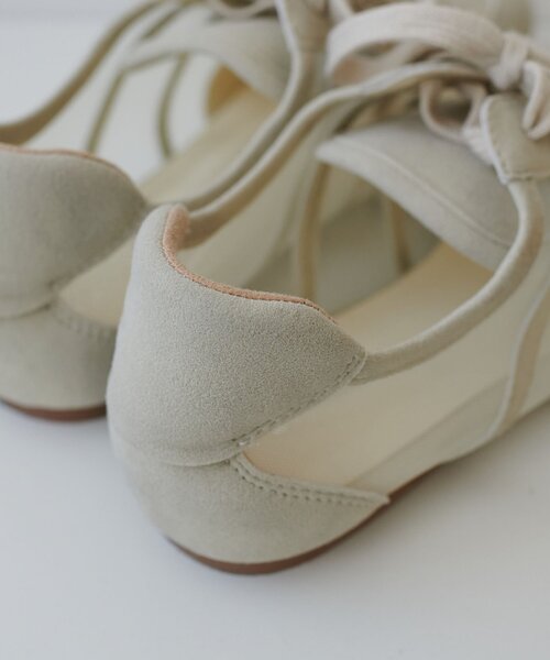 DISCOAT(ディスコート)の「シアーバレエスニーカー(スニーカー・レディース・アイボリー/ブラック・LARGE/MEDIUM)」の21枚目の写真