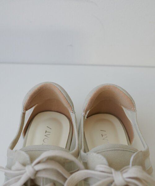 DISCOAT(ディスコート)の「シアーバレエスニーカー(スニーカー・レディース・アイボリー/ブラック・LARGE/MEDIUM)」の22枚目の写真