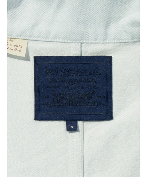 Levi's（リーバイス）の「Levi's/リーバイス BLUETAB(TM) EMBROIDERED BANDIT トラッカージャケット（デニムジャケット・レディース・インディゴブルー・M/S/XS）」の15枚目の写真