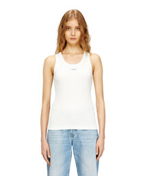 DIESEL ホワイト キャミソール ウィメンズ キャミソールトップ T-HUPY-OD（キャミソール）｜DIESEL