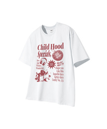 CHILD HOOD クールコットン半袖Tシャツ